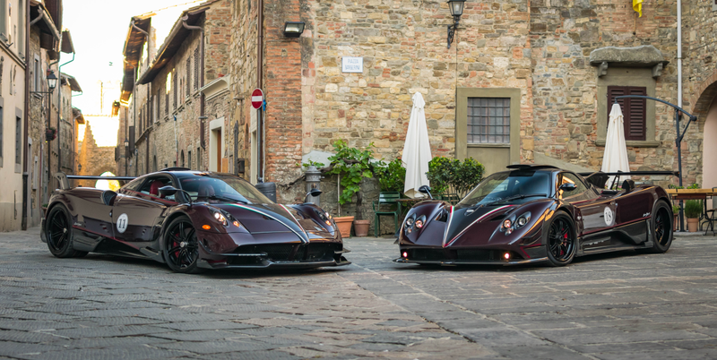 Illustration for article titled A Pagani Rally In Italy Puts All Other Car Meets To Shame
